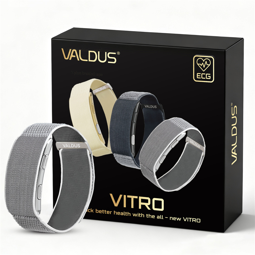 Smartwatch Health Watches - VITRO screenless ECG smart watch real-time