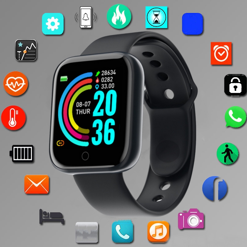 Watch Smart Y68 - Smart Watch For Men Women Sport