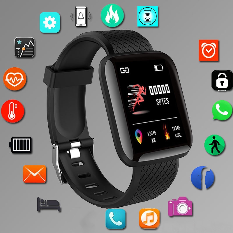 Watch Smart Y68 - Sport Smartwatch Fitness Bracelet Music Control