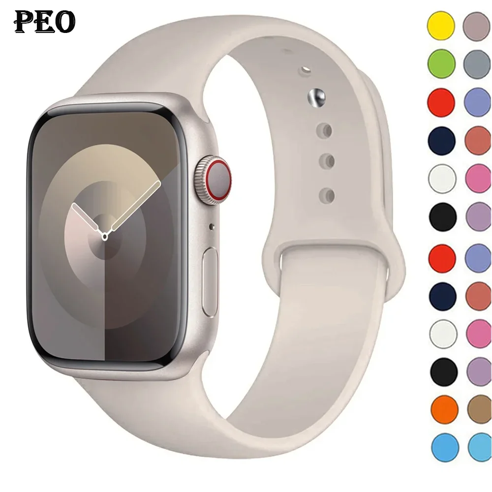 Smartwatch Apple Watches For Women - Silicone Band For Apple Watch strap