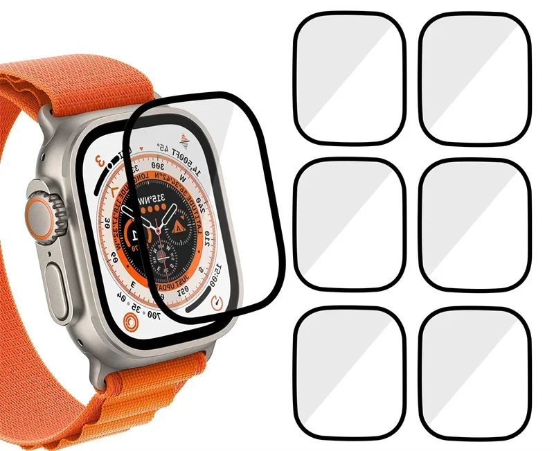 Smart Watch Screen Protector - Screen Protector 3D Tempered Film Suitable