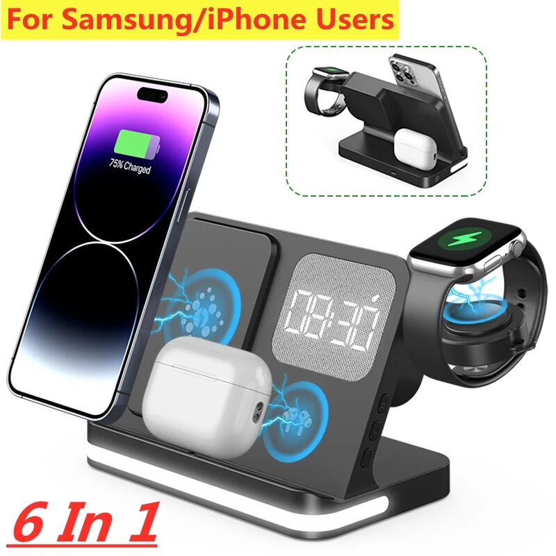 Smartwatch Apple Watch - Wireless Charger Stand For iPhone 15