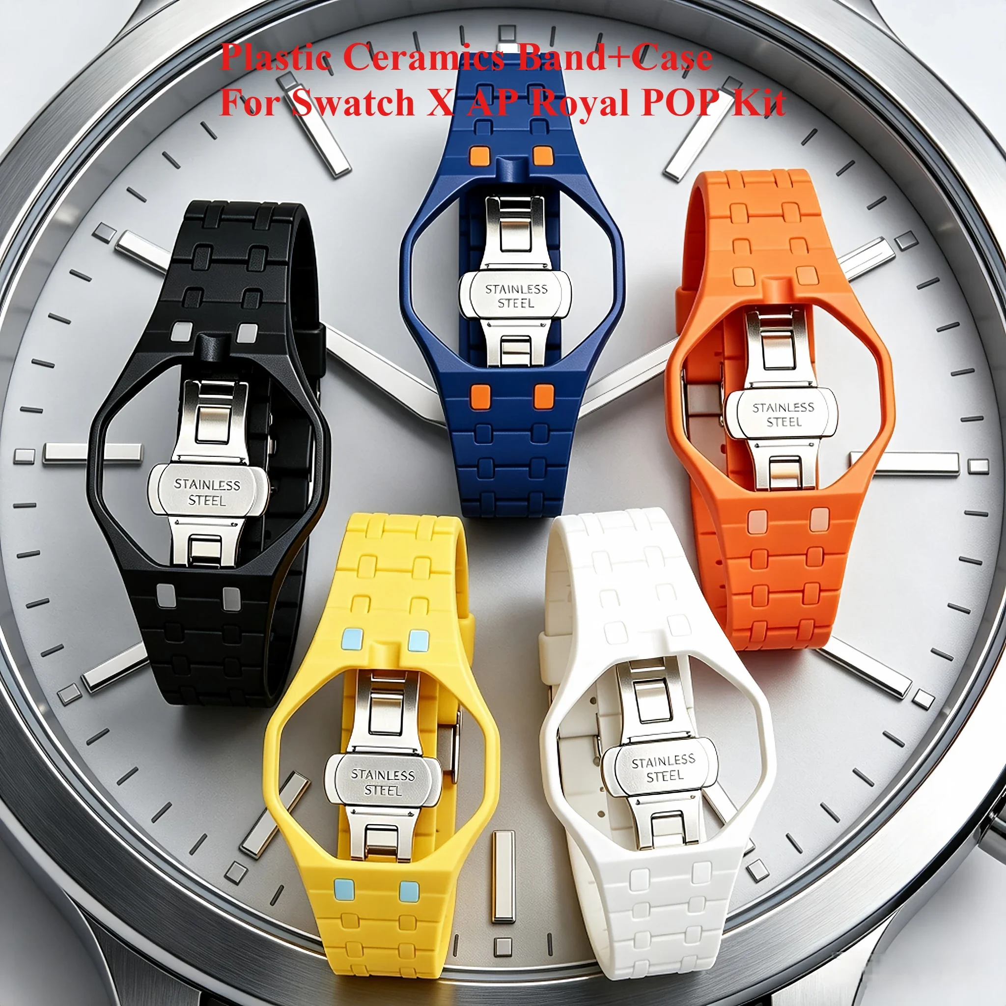 Luxury Ceramic Watch - Luxury Modification Kit for Swatch X