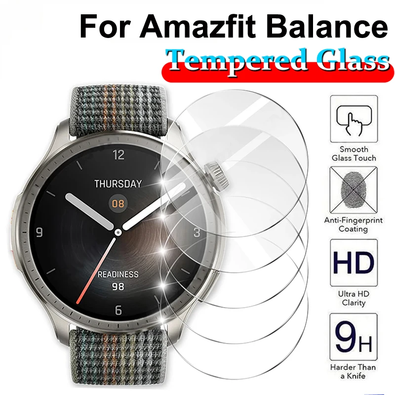 Smart Watch Screen Protector - Screen Protector for Amazfit Balance, Tempered