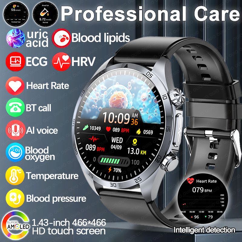 Smartwatch Online Watches For Men - 2026 Nursing Health PulseTherapy Blood Pressure