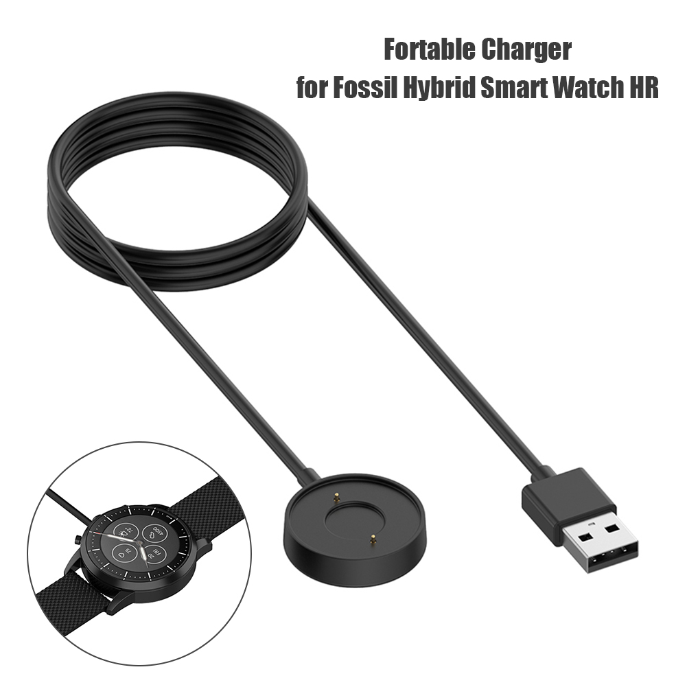 Hybrid Smartwatch - 1m Charger Cable Fashionable Dial Wristwatch