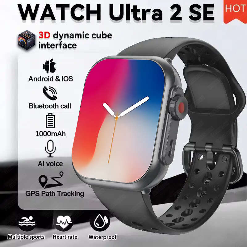 Smartwatch Watches For Women With Gps - Watch Ultra K62 Men Women 1000mAh