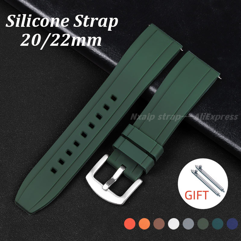 Watches Rolex Smartwatch - 20mm 22mm Silicone Watch Band for