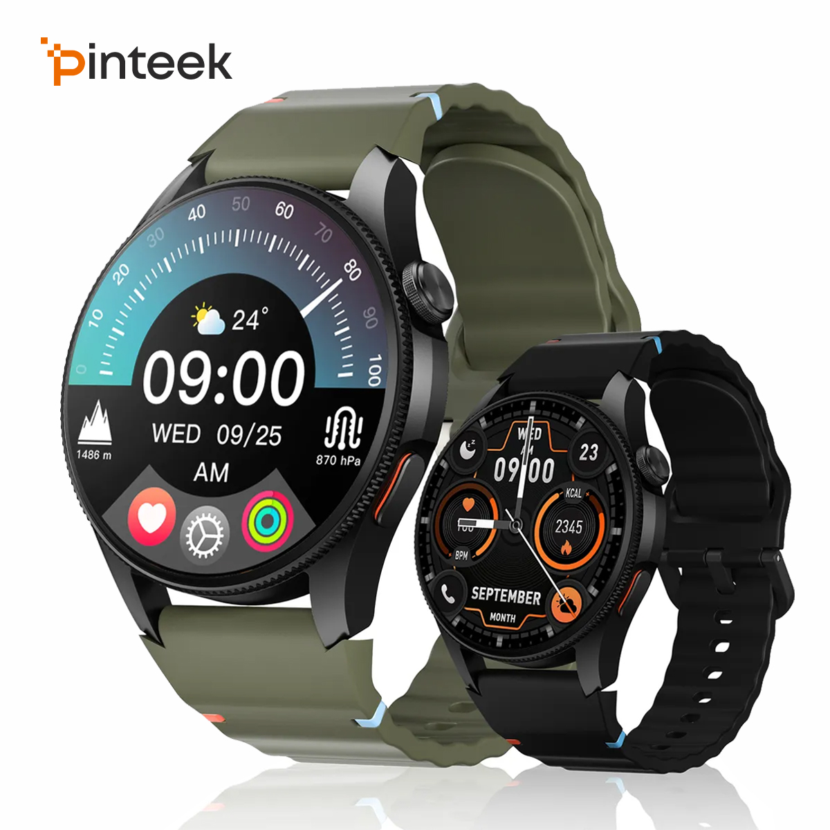 Smartwatch Health Watches - Aurafit G12 Smart Watch: 1.43