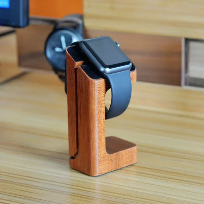Wooden Apple Watch Charger Sta - Smartwatch Apple Watch recension och pris