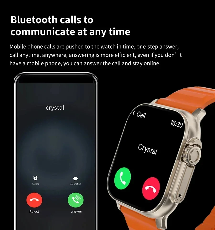 New Watch T10 Ultra Smart Watc - Smartwatch Watches For Women With Gps recension och pris
