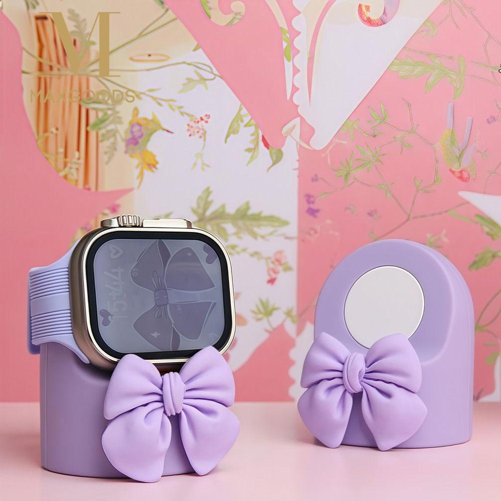 Bow Smart Watch Charger Stand  - Smartwatch Apple Watch recension och pris