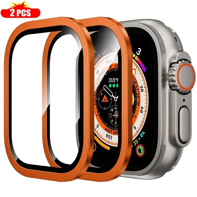 2PCS Titanium Metal Frame for  - Smartwatch Apple Watches For Women recension och pris