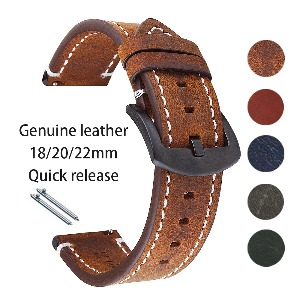 Retro Genuine Leather Watch St - Watches Rolex Smartwatch recension och pris