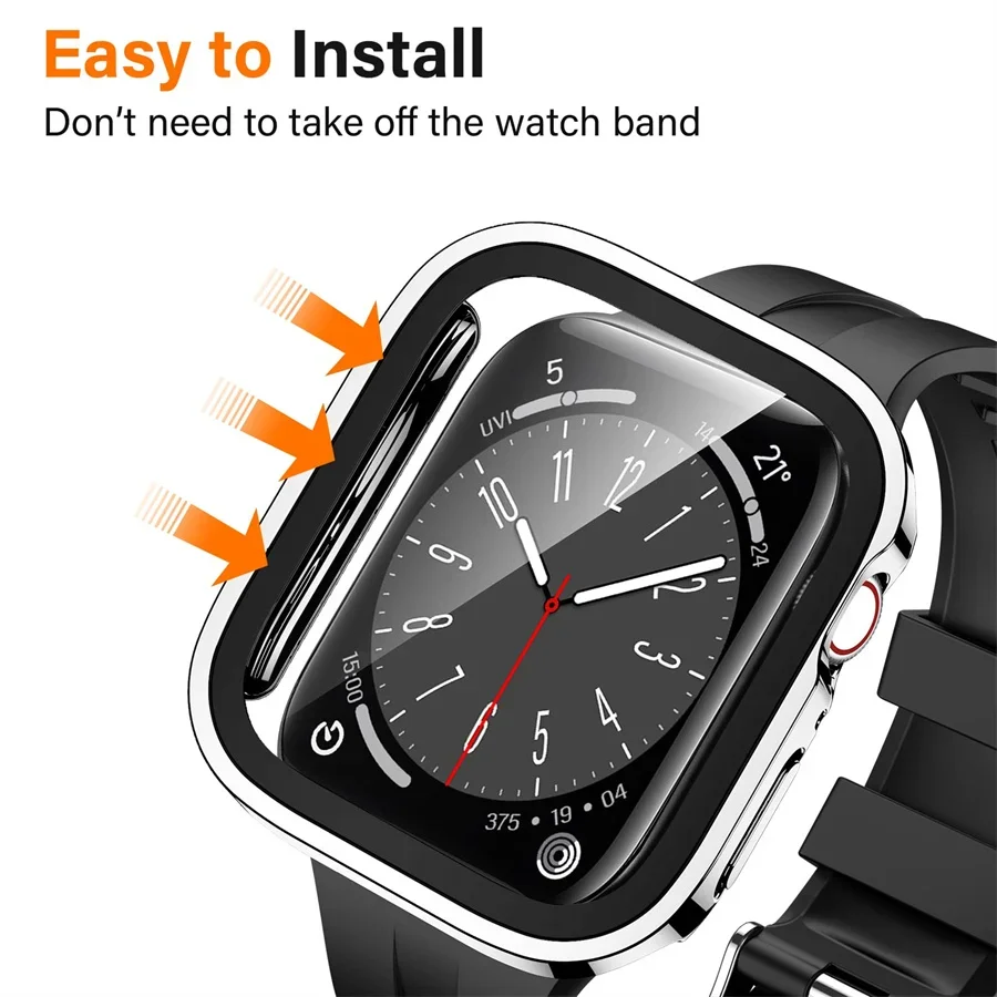 Glass+cover For Apple Watch ca - Smartwatch Apple Watches For Women recension och pris