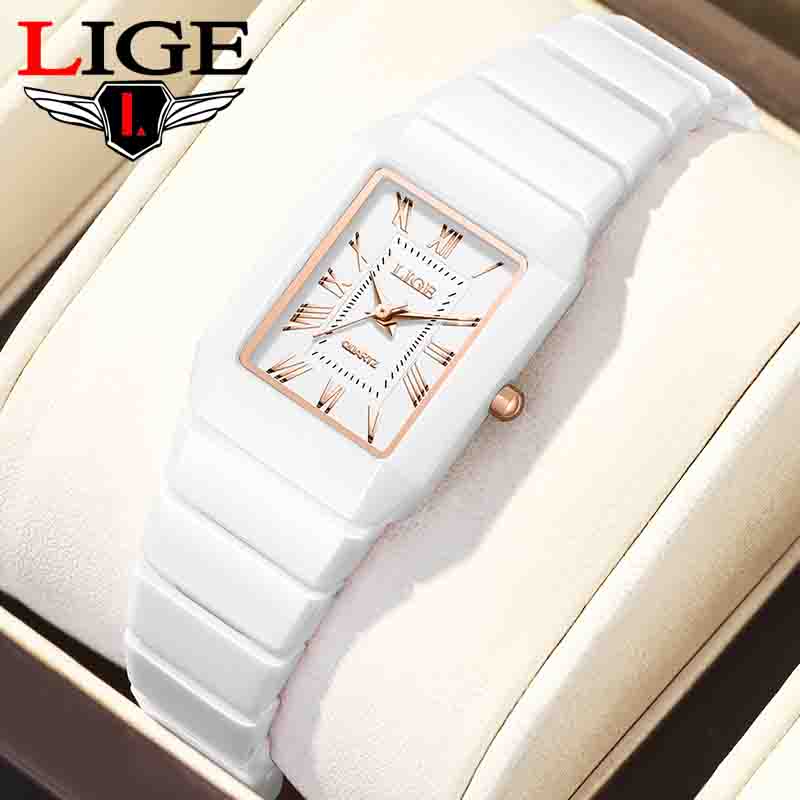 LIGE Watch Women's Wristwatch  - Luxury Ceramic Watch recension och pris