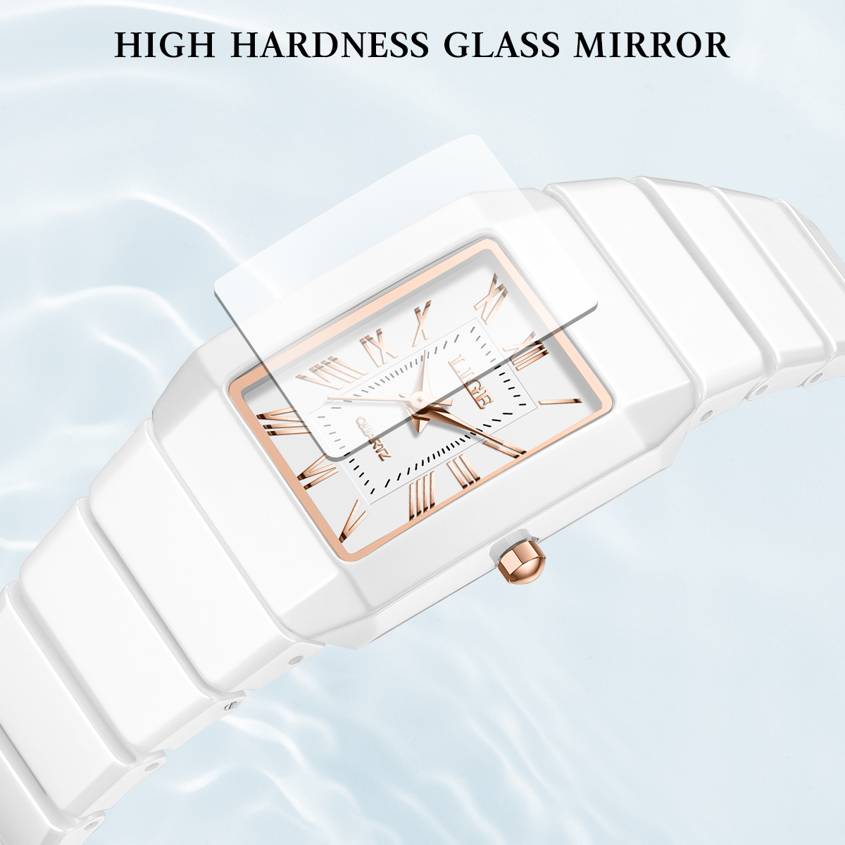 LIGE Watch Women's Wristwatch  - Luxury Ceramic Watch recension och pris