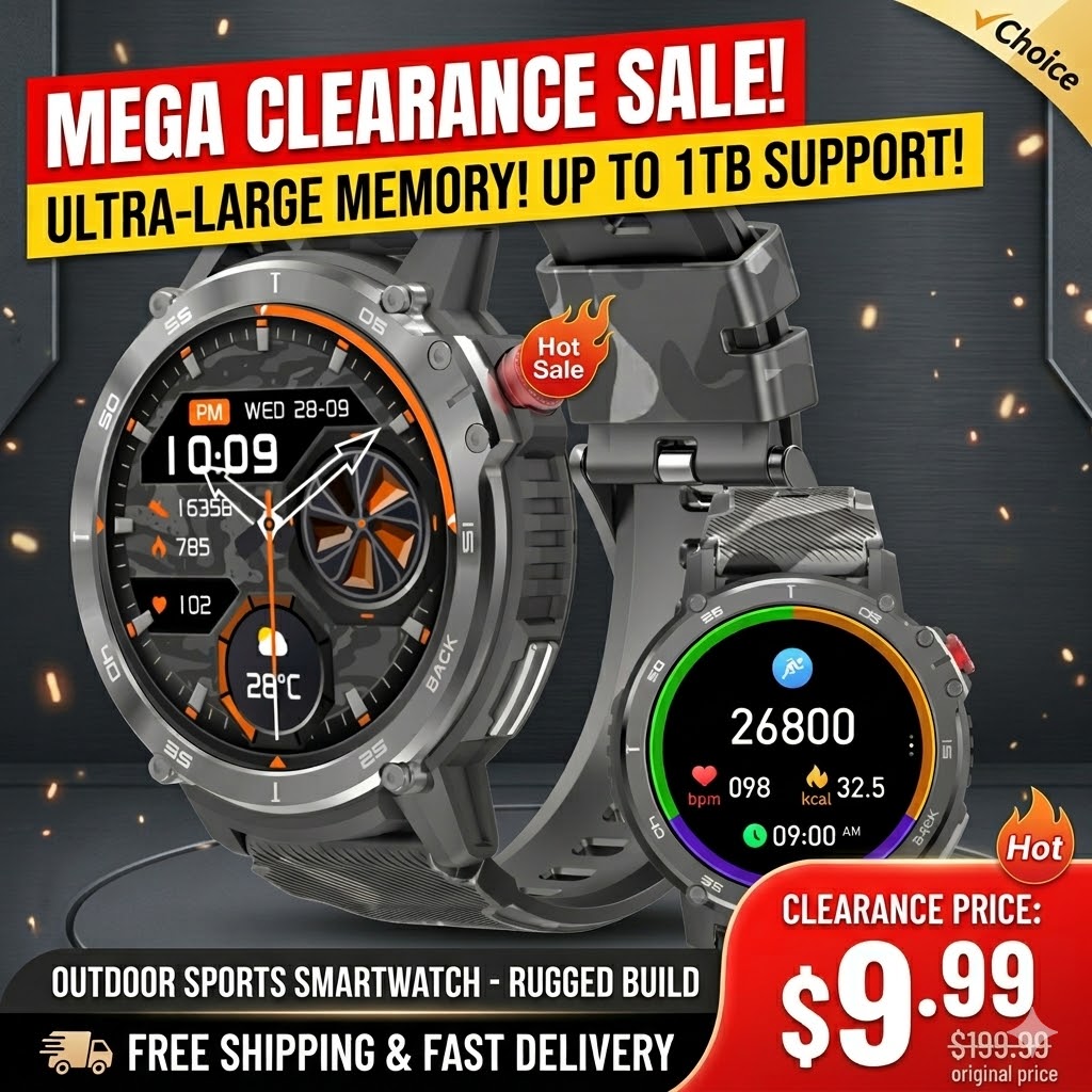 MEGA Clearance Sale!! High Qua - Smartwatch Online Watches For Men recension och pris