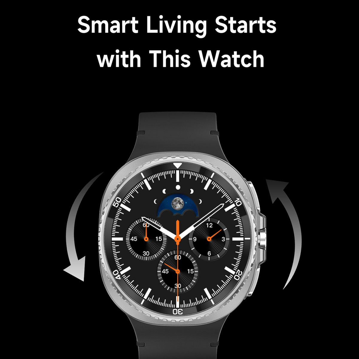 Smart Watch Man with Rotating  - Smartwatch Digital Watches For Men recension och pris