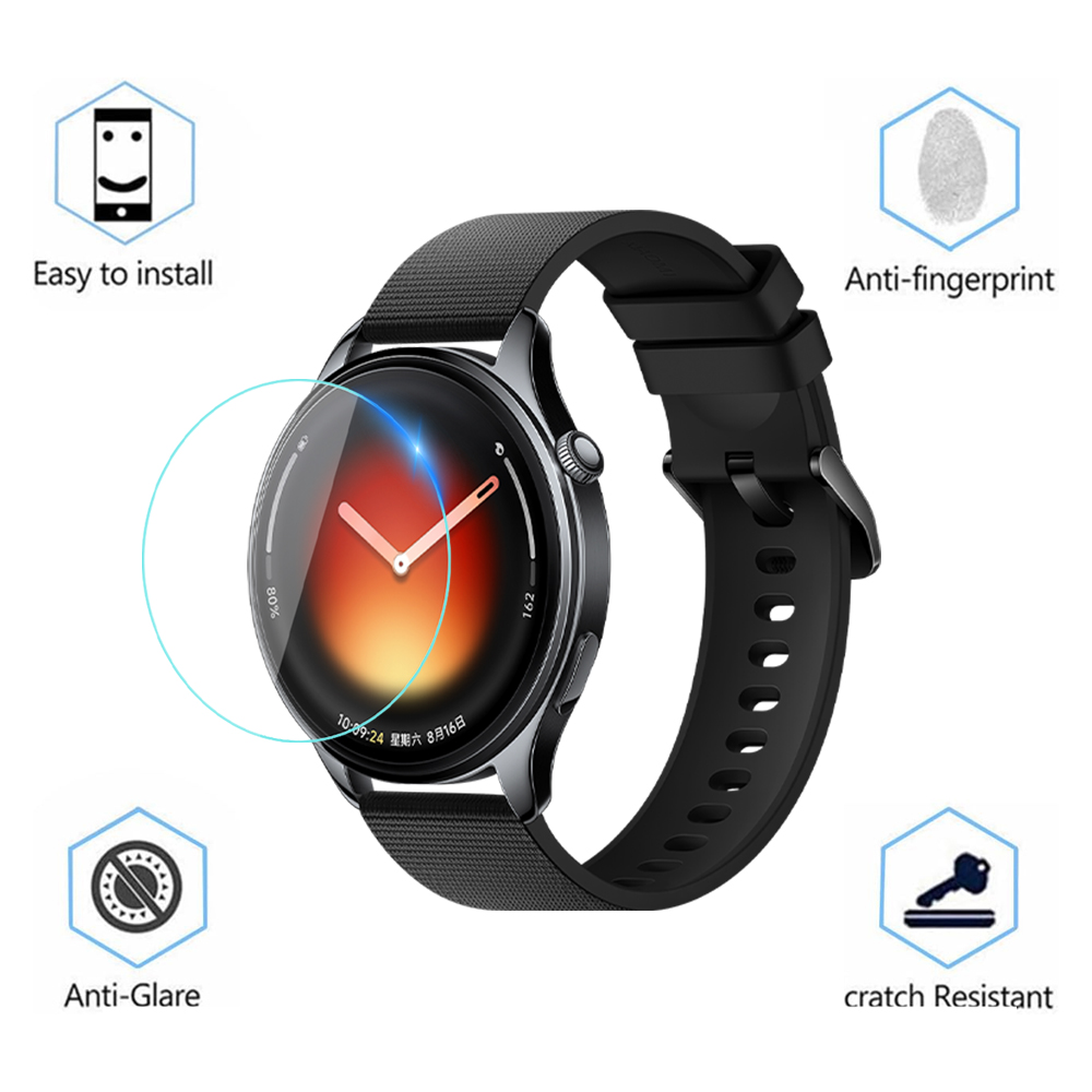 Tempered Glass for Xiaomi Watc - Smart Watch Screen Protector recension och pris
