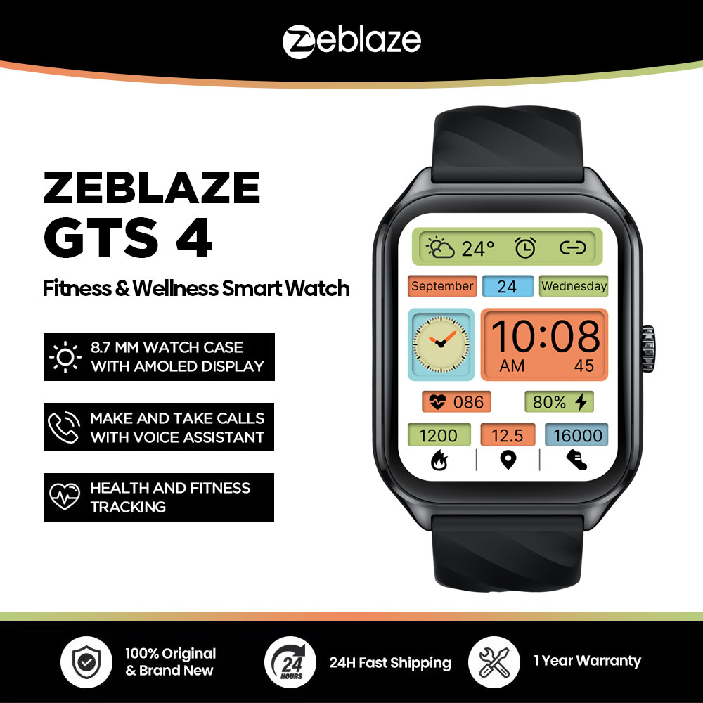 New Zeblaze GTS 4 Voice Callin - Smartwatch Health Watches recension och pris