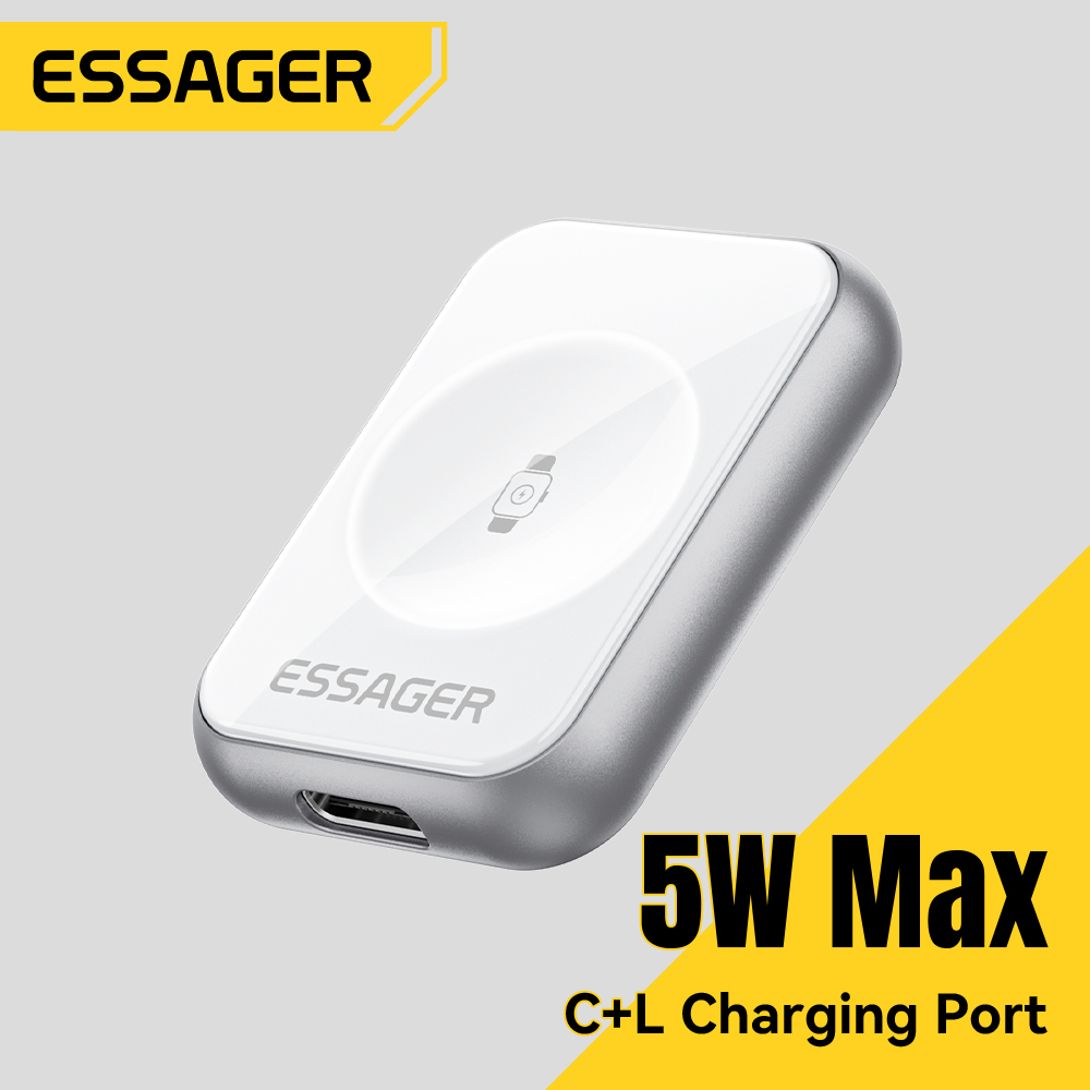 Essager 5W Magnetic Wireless C - Smartwatch Apple Watch recension och pris