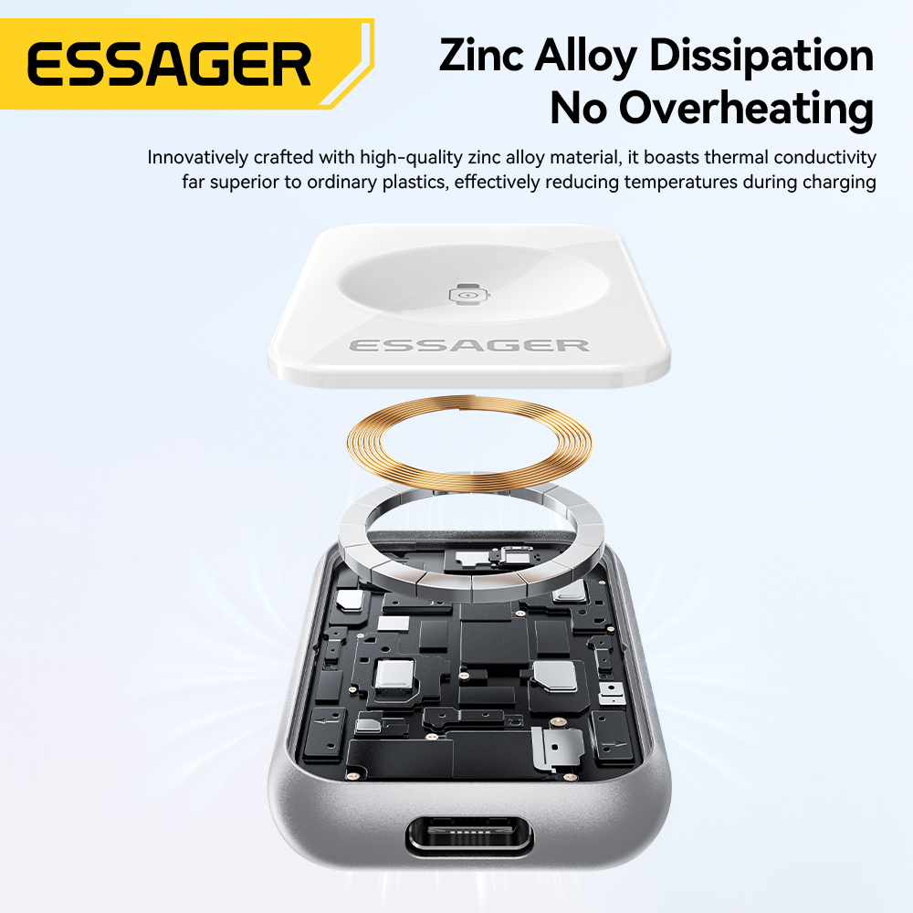 Essager 5W Magnetic Wireless C - Smartwatch Apple Watch recension och pris