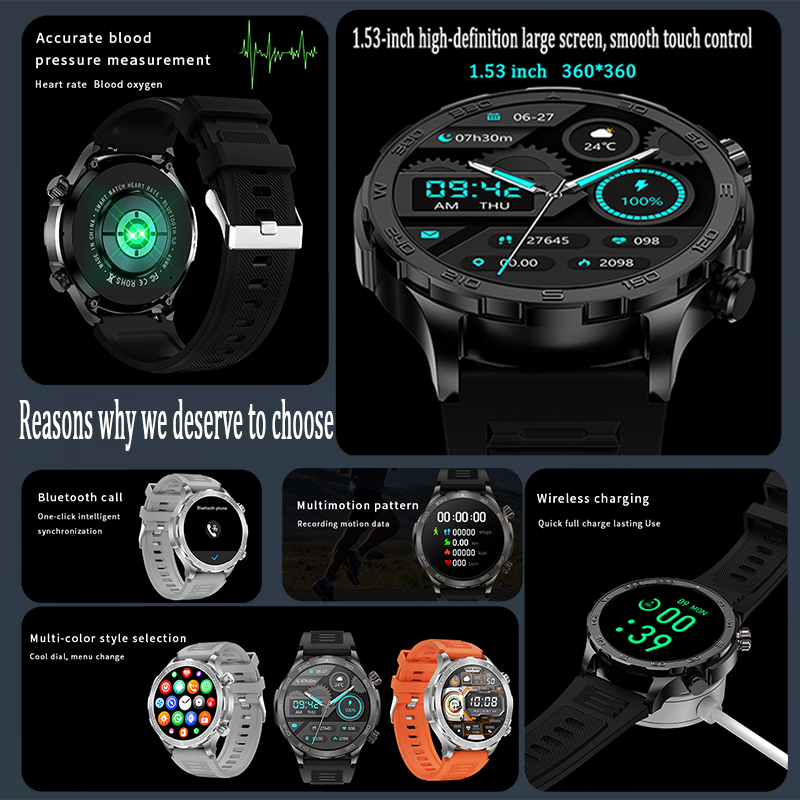New GPS Track Smart Watch Men  - Smartwatch New Watches recension och pris