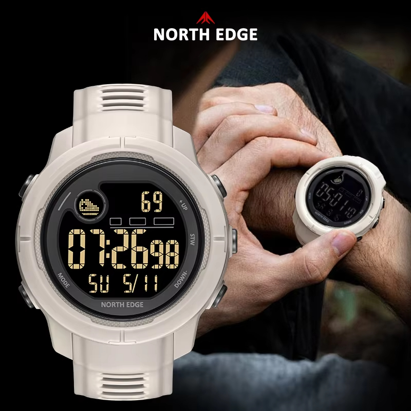 NORTH EDGE NEW MARS 5 Men's Di - Smartwatch Digital Watches For Men recension och pris