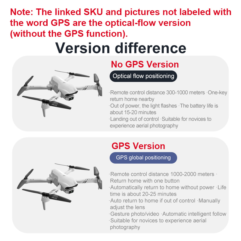 4DRC F10 RC Drone GPS 6K HD Du - Hybrid Smartwatch recension och pris