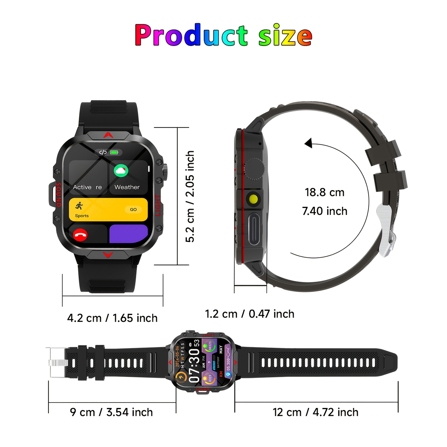 New Smart Watch, Equipped with - Smartwatch Watches Wallpaper recension och pris