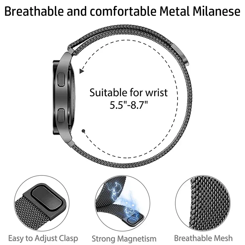 Milanese Loop for apple watch  - Smartwatch Apple Watches For Women recension och pris