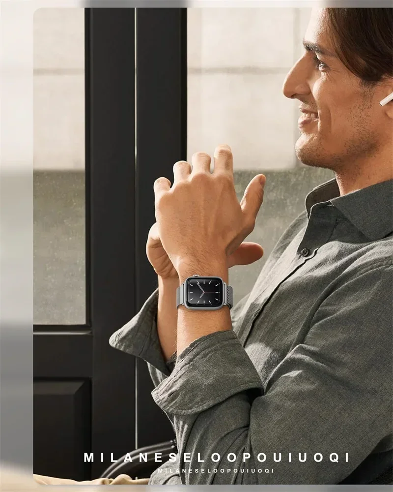 Milanese Loop for apple watch  - Smartwatch Apple Watches For Women recension och pris