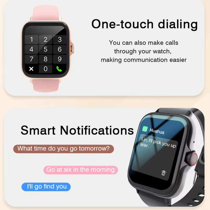 Smartwatch Sports Music Contro - Watch Smart Y68 recension och pris
