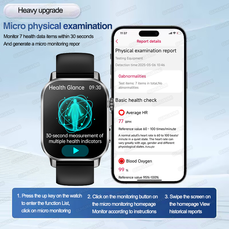 New Men Emotion Diagnosis Smar - Smartwatch Health Watches recension och pris