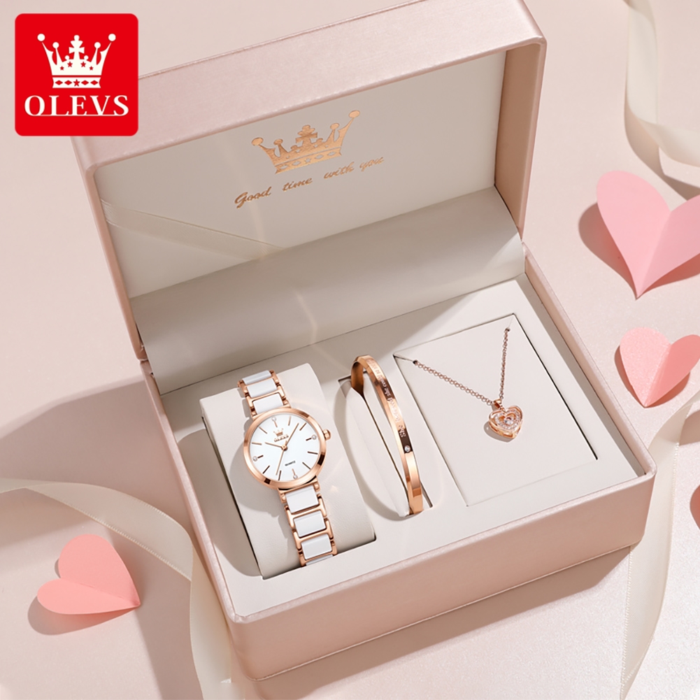 OLEVS Women Watch 5877 Luxury  - Luxury Ceramic Watch recension och pris