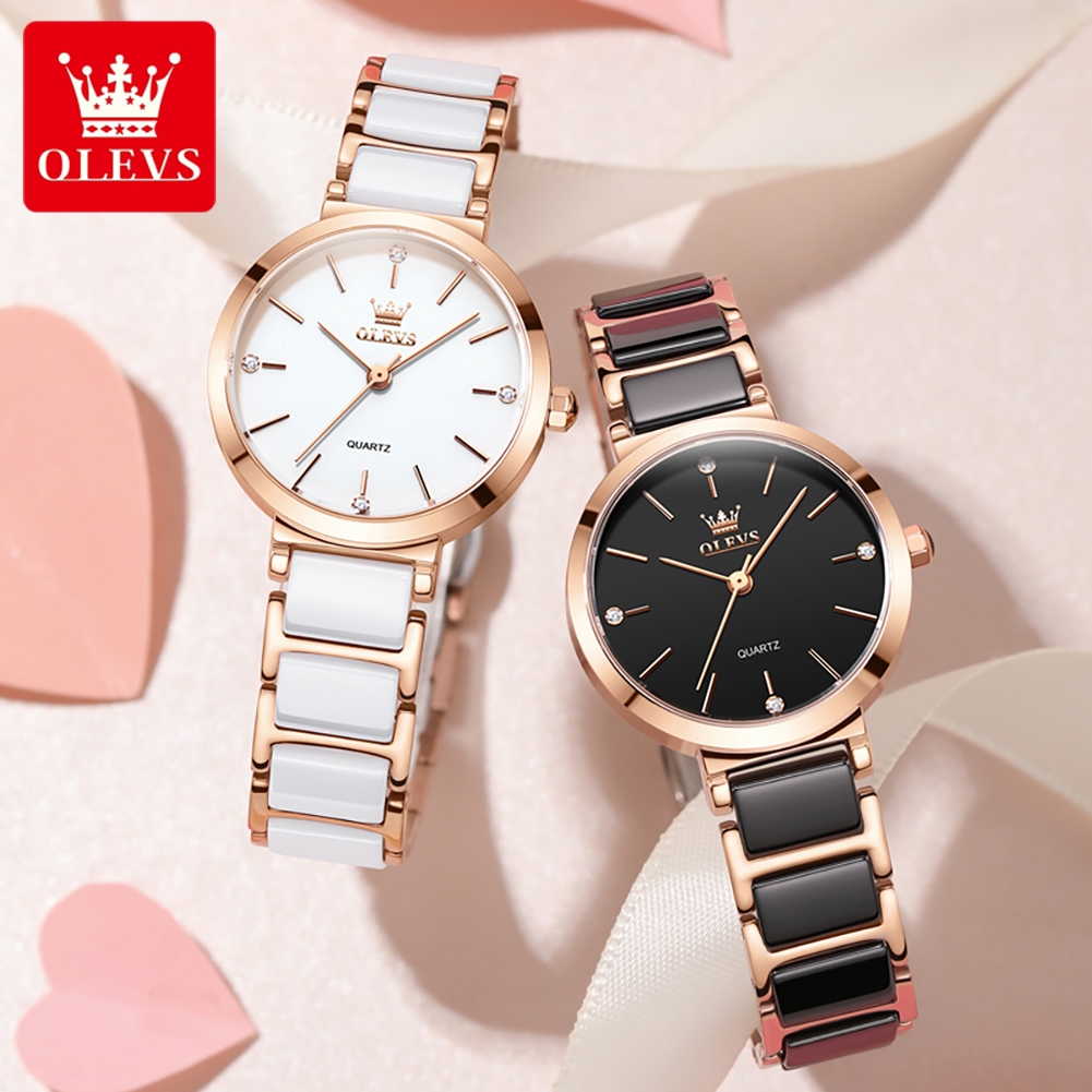 OLEVS Women Watch 5877 Luxury  - Luxury Ceramic Watch recension och pris
