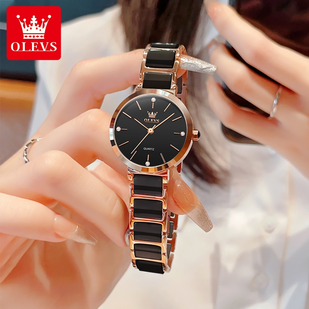 OLEVS Women Watch 5877 Luxury  - Luxury Ceramic Watch recension och pris