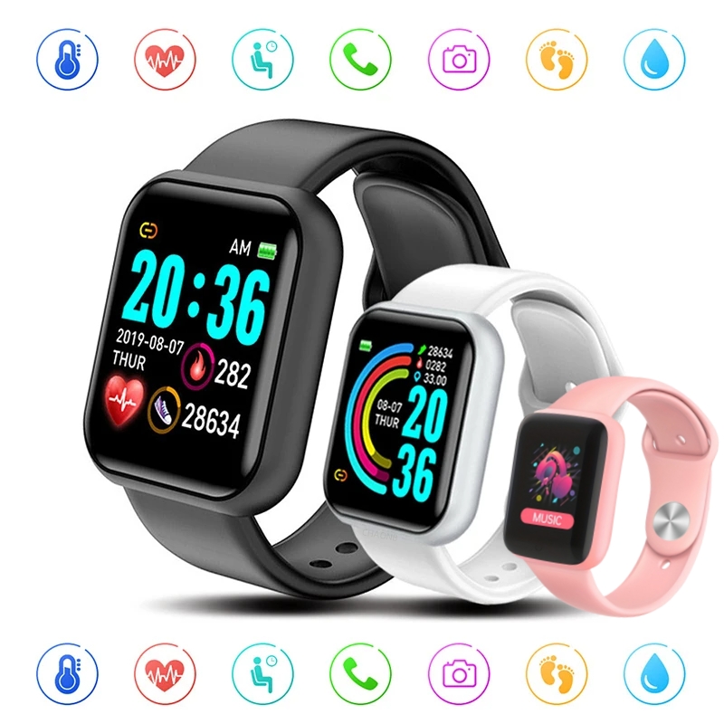 Sport Bluetooth Smart Watches  - Watch Smart Y68 recension och pris