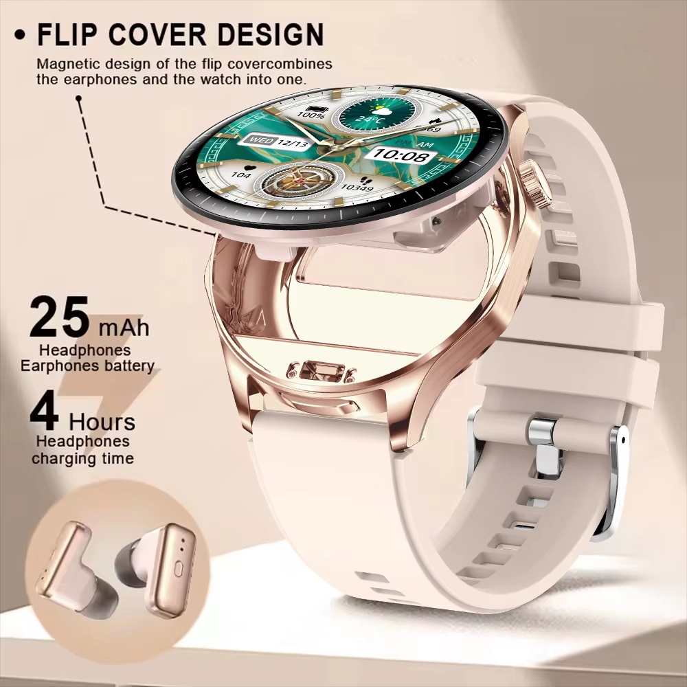 2 In 1 TWS Headset Smart Watch - Smartwatch Noise Watches For Women recension och pris