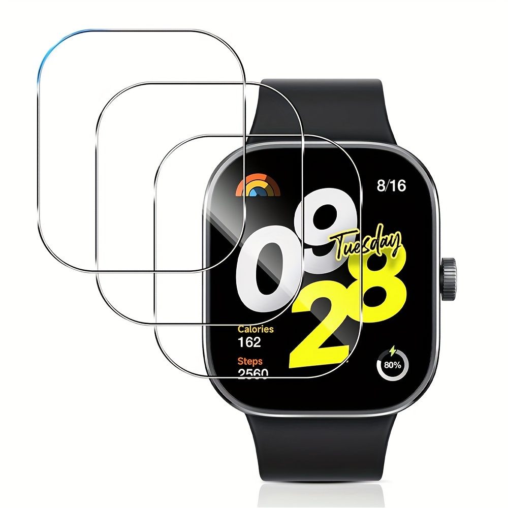 3-5Pcs Premium Tempered Glass  - Smart Watch Screen Protector recension och pris