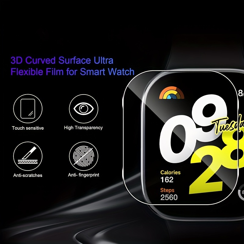 3-5Pcs Premium Tempered Glass  - Smart Watch Screen Protector recension och pris