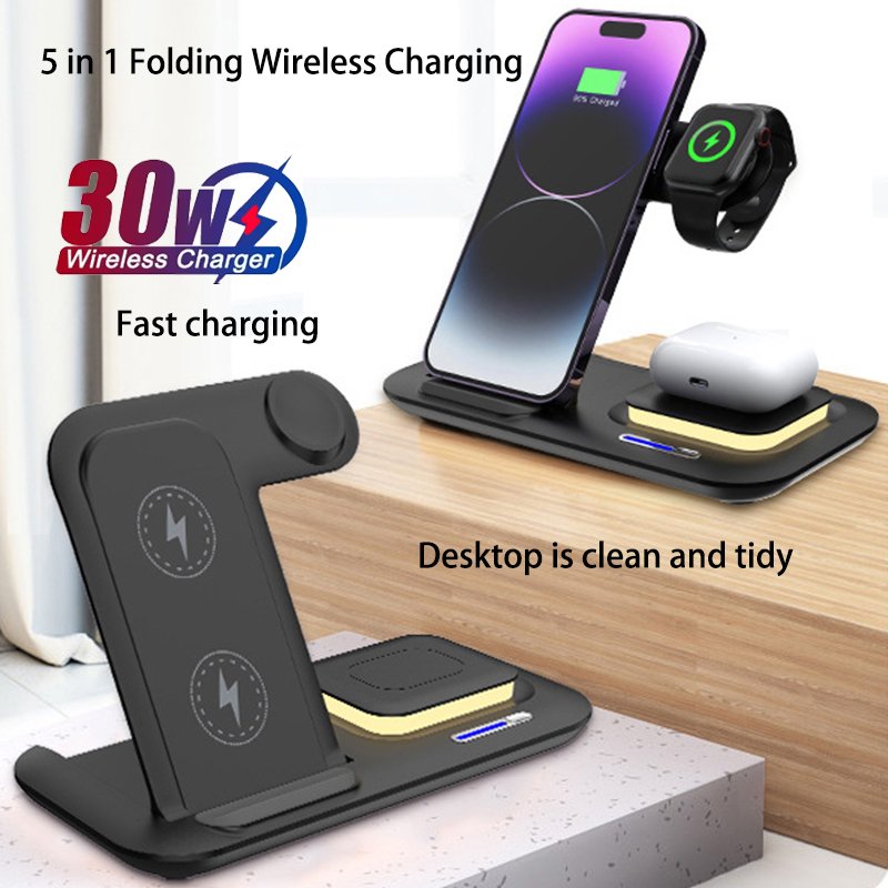 Hot 3 in 1 Foldable Wireless M - Smartwatch New Watches recension och pris