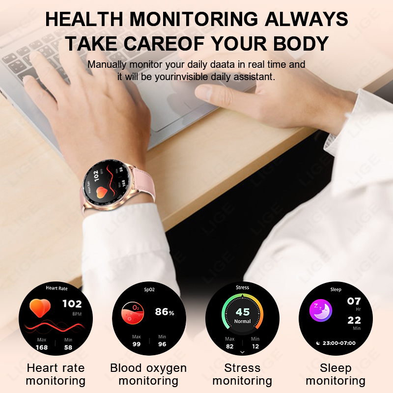 2 In 1 TWS Headset Smart Watch - Smartwatch Noise Watches For Women recension och pris