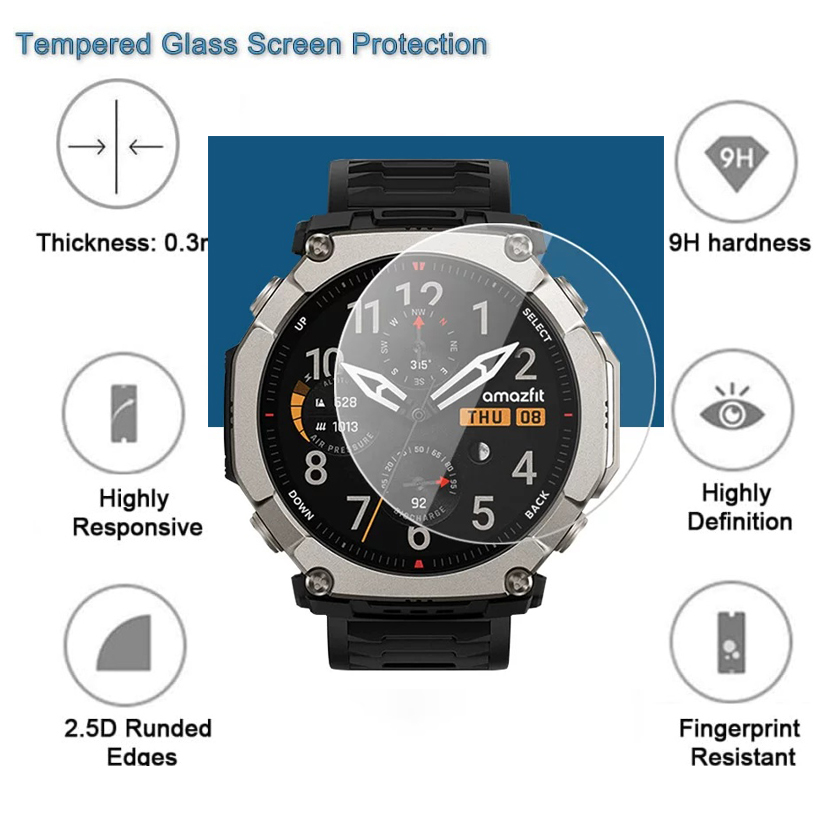 Tempered Glass for Amazfit Ama - Smartwatch Watches Amazfit recension och pris