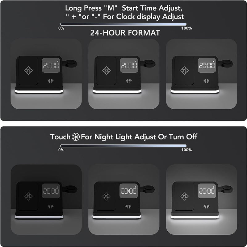 Wireless Charger Stand For iPh - Smartwatch Apple Watch recension och pris