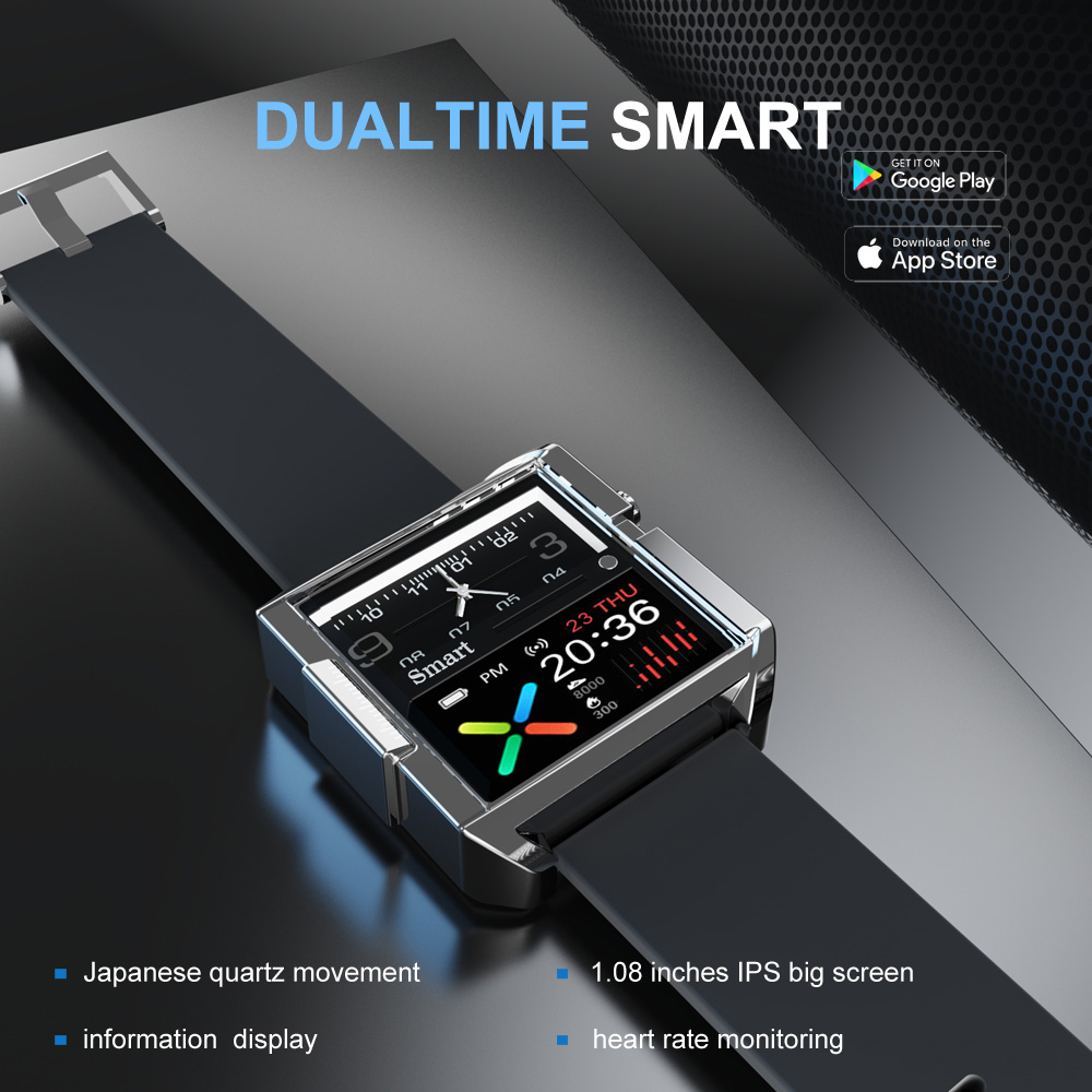 T9 Hybrid Smartwatch Heart Rat - Hybrid Smartwatch recension och pris