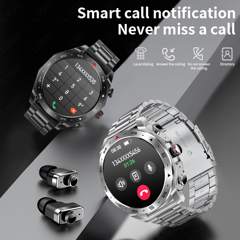 LIGE AMOLED Screen Smart Watch - Smartwatch Noise Watches For Women recension och pris