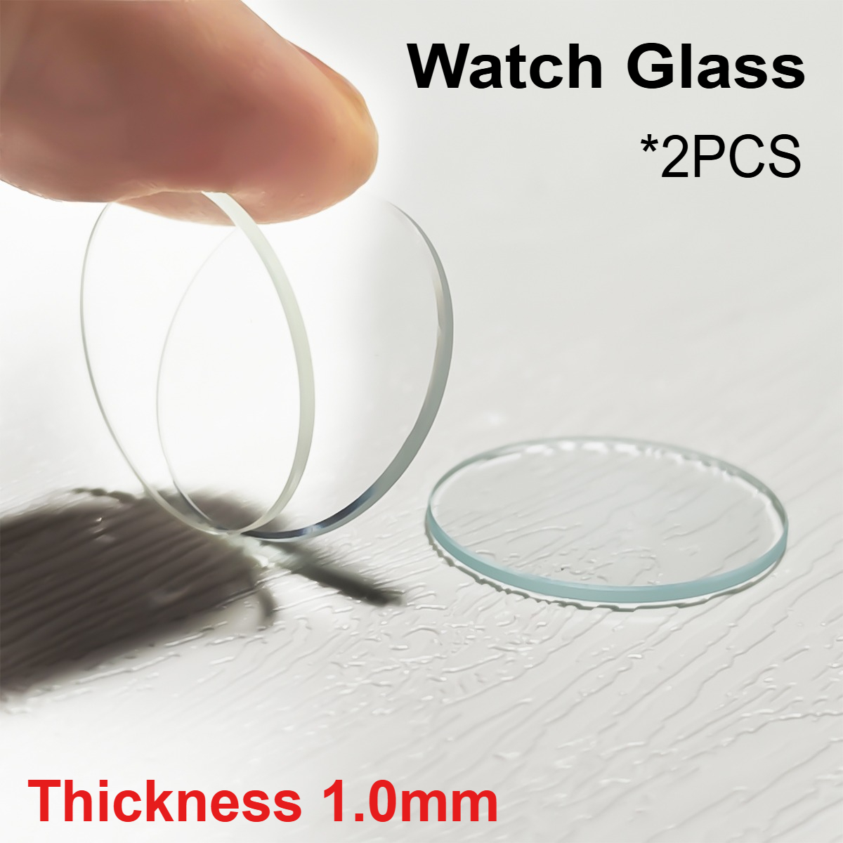 2 Pieces 15 - 45mm Flat Round  - Smart Watch Screen Protector recension och pris