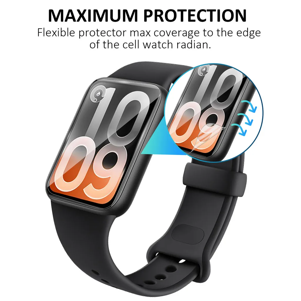 1-5PCS For Xiaomi Mi band 10 P - Smart Watch Screen Protector recension och pris